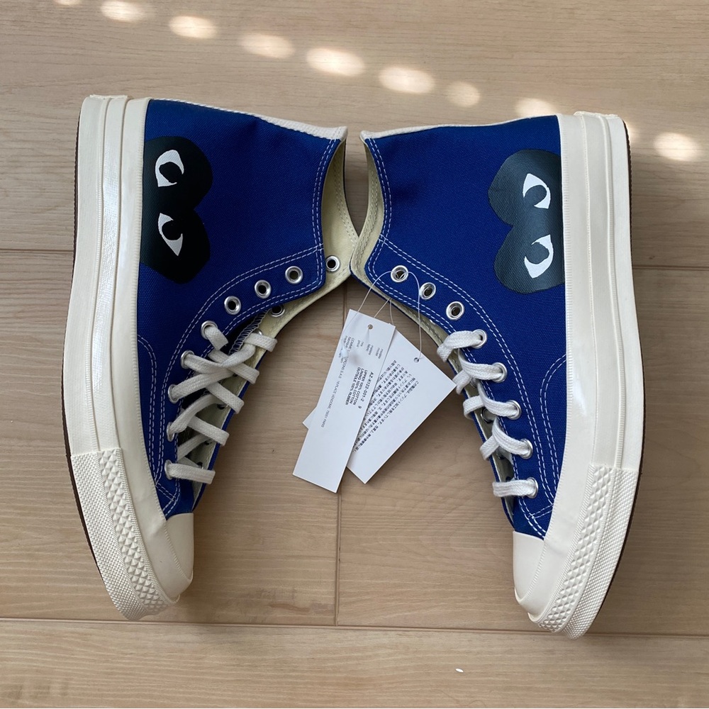 CONVERSE X COMME DES GARÇONS PLAY ALL STAR CHUCK - BLUE - Picture 5 of 9